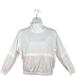 Athleta Womens S Run With It Snake Print Pullover Jacket Windbreaker Athleisure